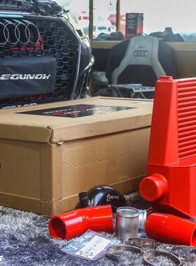 SNOWTECH改装加大中冷中冷管路奥迪B9 S4S5 A6A7C8终极版ST3-EVO