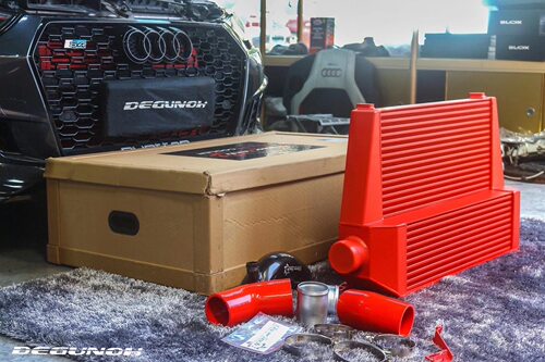 SNOWTECH改装加大中冷中冷管路奥迪B9 S4S5 A6A7C8终极版ST3-EVO