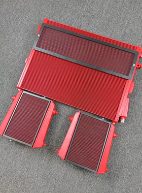 适配宝马S58G80G82 M2 M3 M4改装Snowtech加大中冷水箱