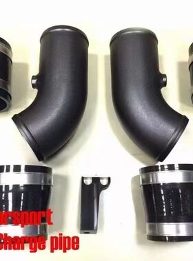 适配宝马F10 F12 M5 M6 4.4T改装涡轮进气管台湾FTP升级