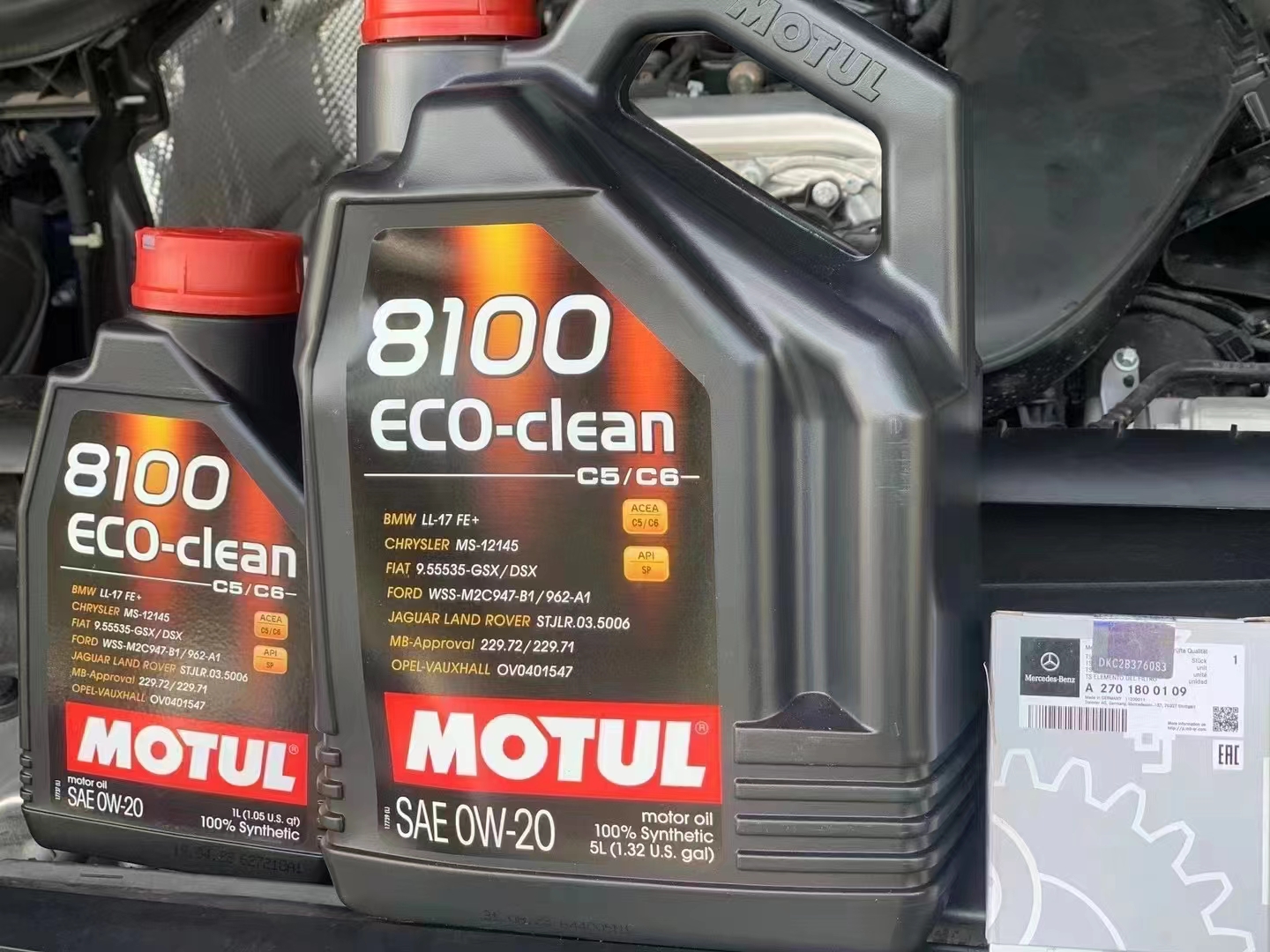正品摩特8100机油0w20国6