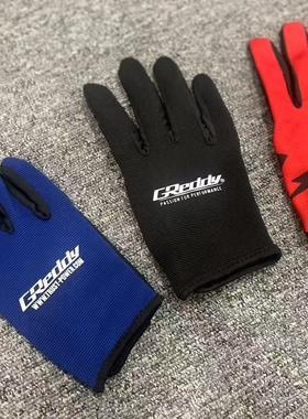 正品日本greddy开车手套蓝色黑色赛车手日本blitz手套红色