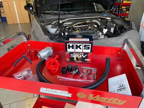 正品HKS泄压阀改装适配奥迪RS3 TTRS 2.5T EA855