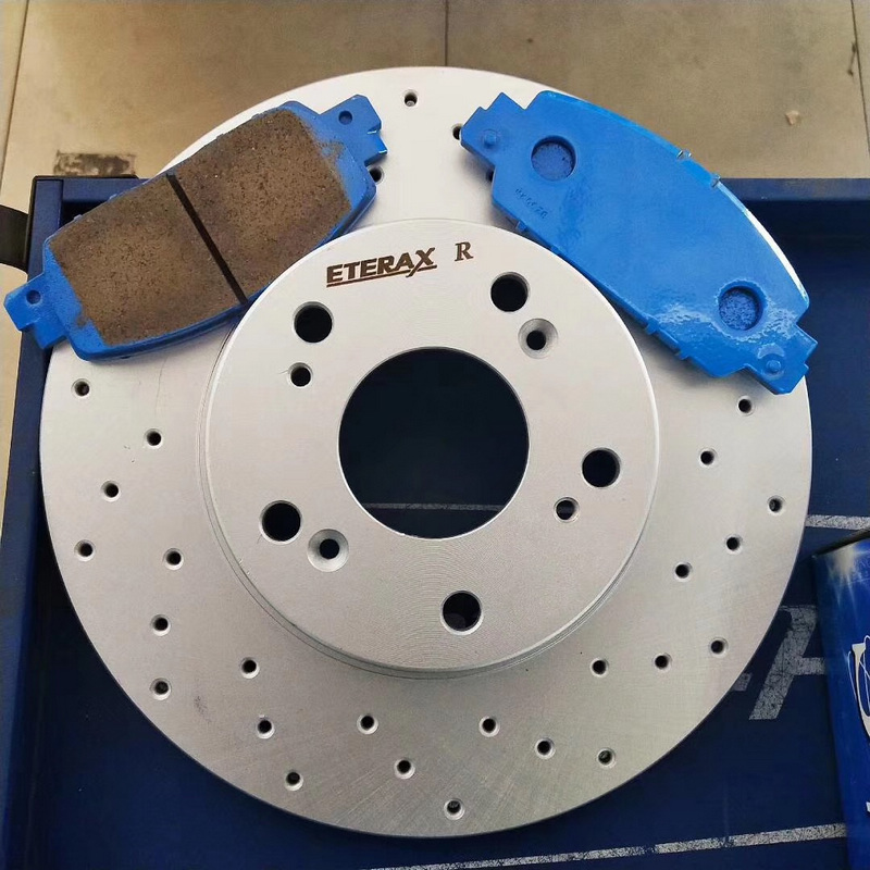 意大利ETERAX刹车碟打孔刹车盘高性能适配本田十代思域飞度gk5