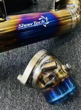 SnowTech加大钛合金涡轮管进气管适用新款奔驰A45S  CLA45 W177