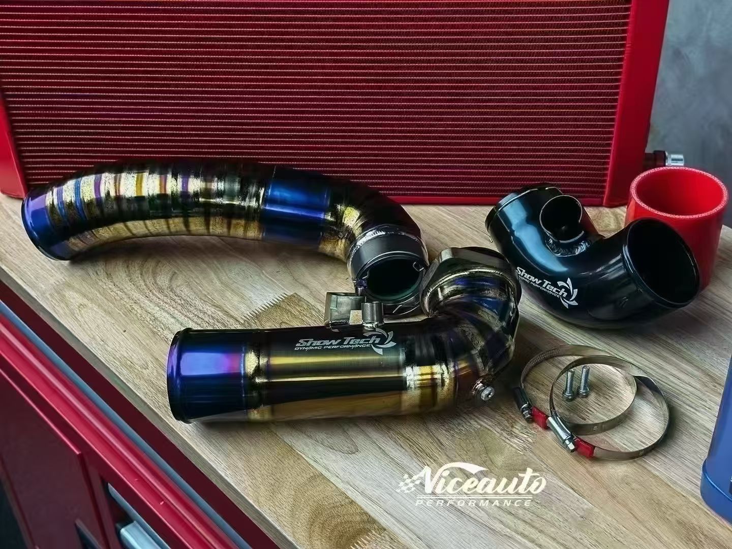 SnowTech钛合金涡轮增压管适配宝马G42 M240 G20/22 B58 Z4supra