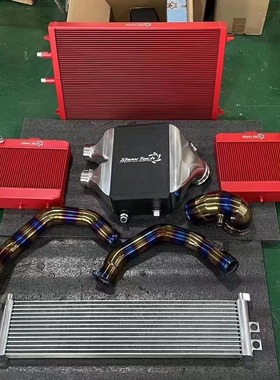 SNOWTECH加大中冷水箱适配宝马S55 M2C/M3/M4 F80 F82 F8X前置