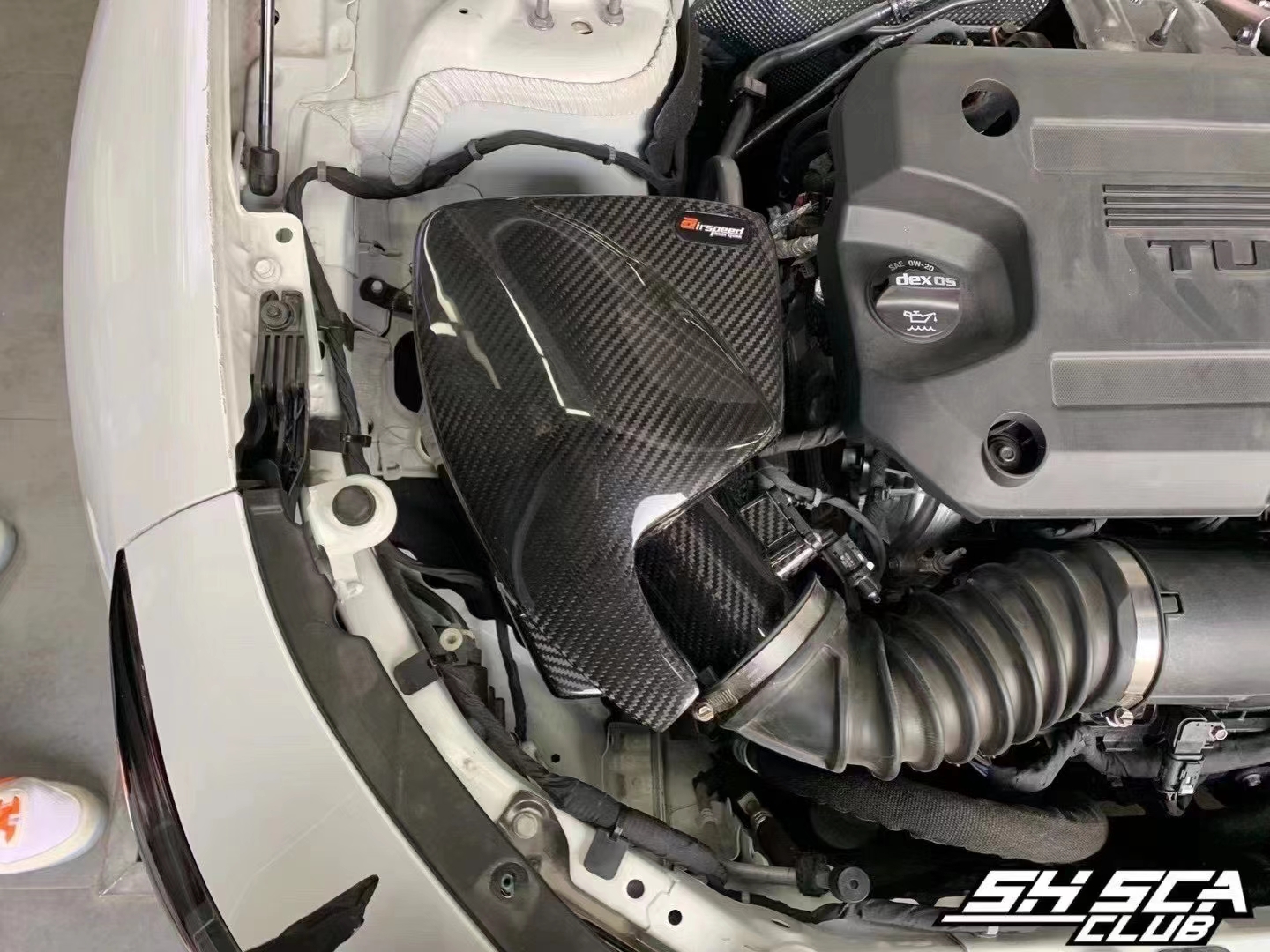 适配君威GS迈锐宝XL LSY  2.0T airspeed干碳纤维进气套件