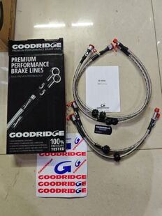 英国GOODRIDGE改装刹车钢喉GD适配奔驰C E级C260 E300L W205 W213