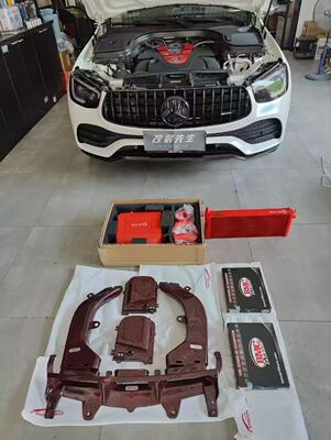 SnowTech加大中冷顶冷增程水箱改装适用奔驰M276 GLC/C/E43/S400
