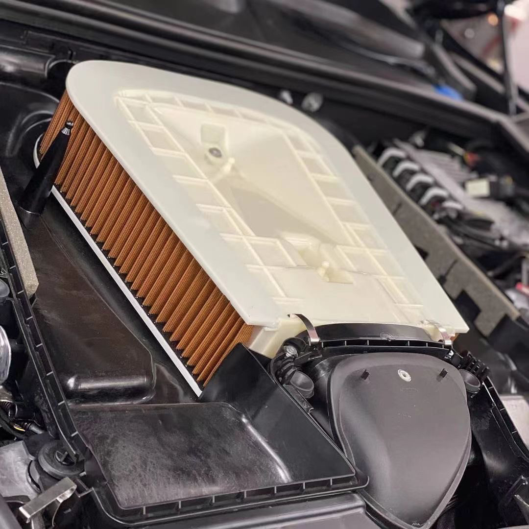 拉脱维亚SF干式高流量风格空滤适配URUS/添越/新卡宴/RS Q8/Q7