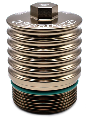 适配大众奥迪3代EA888 6速7速DSG机滤外壳机油滤芯盖铝合金散热