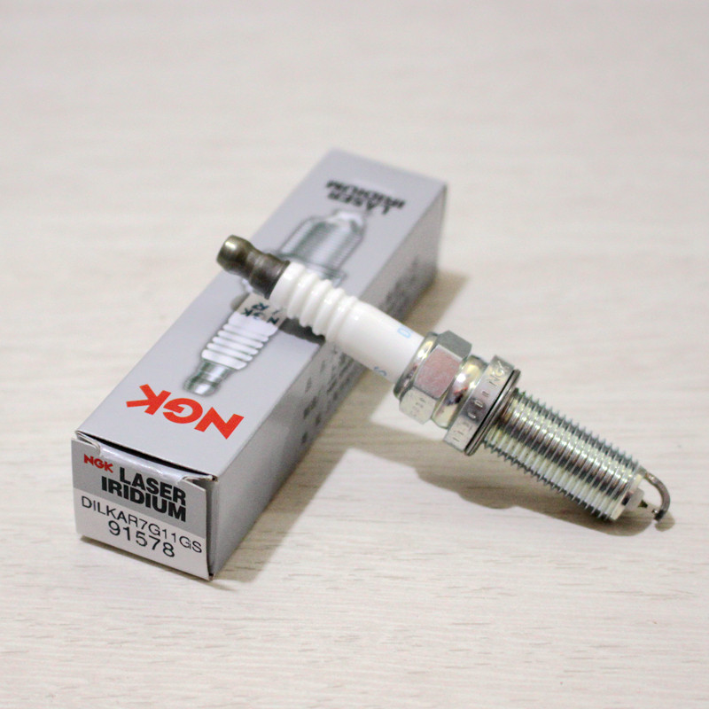 NGK91578双铱金火花塞DILKAR7G11GS新款奥德赛2.4L九代雅阁2.4L