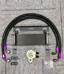 适配本田11代型格十代思域飞度gk5 CVT变速箱油冷 散热降温