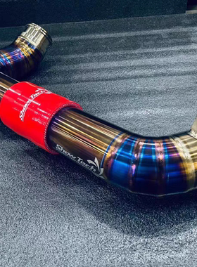 SnowTech钛合金涡轮管吸气管适配宝马1234系B48 F35F30 G20G28