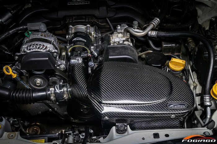 适配86 BRZ GT86 2.0高流量改装进气套件冬菇头碳纤维风箱