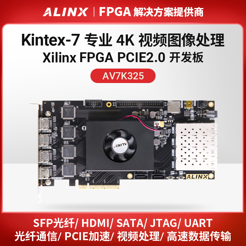 fpga开发板kintex74K视频PCIe