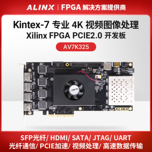 7325 4K视频图像处理PCIE Kintex7 FPGA开发板ALINX黑金XILINX