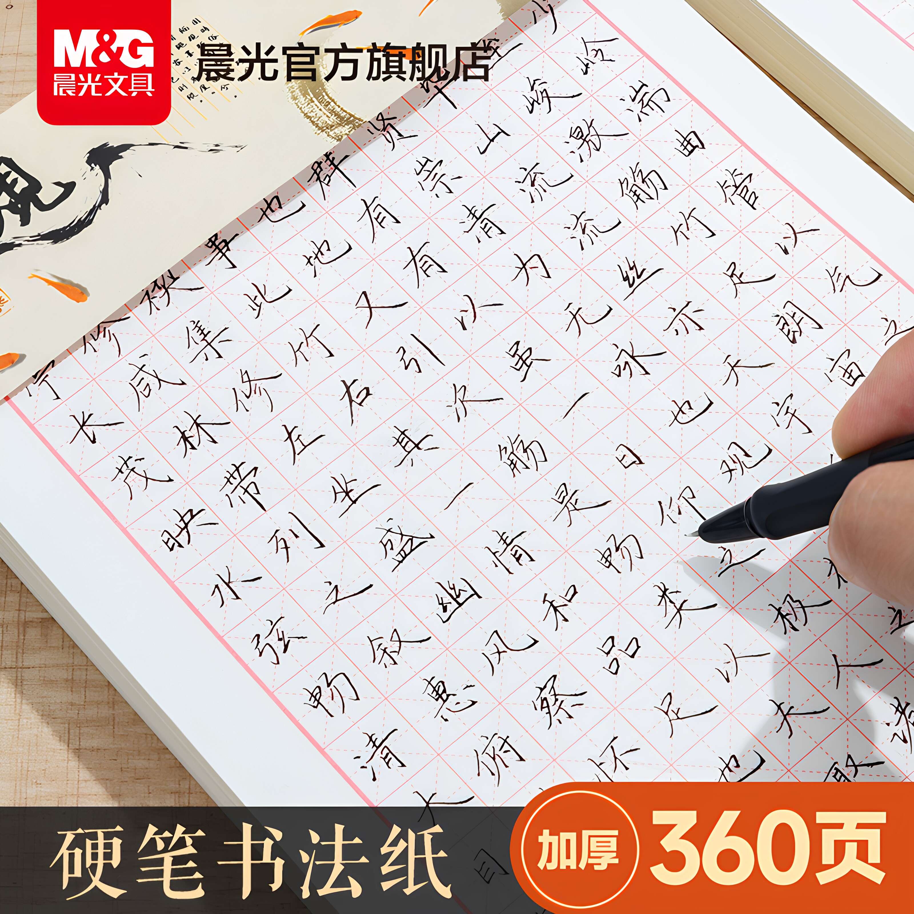 晨光硬笔书法纸中小学生图片
