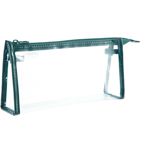 晨光透明笔袋中考高考考试专用大容量文具袋简约高颜值ins风女小学生文具盒女孩男铅笔袋初高中生2026新款