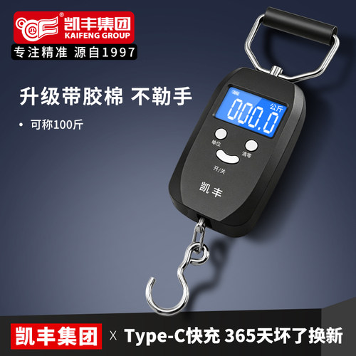 手提电子秤便携高精度弹簧快递称