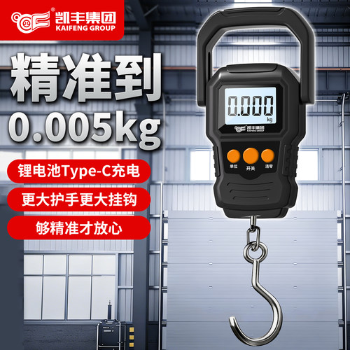 便携式手提电子秤精准家用食物小型弹簧称重器高精度公斤商用克称