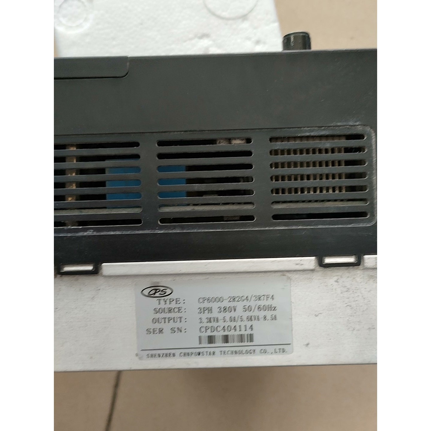 维修销售CPS变频器CP6CPS变频器CP6000-2R2G4/3R详询