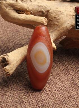 天然红DIY缠丝玛瑙一图一物磨砂