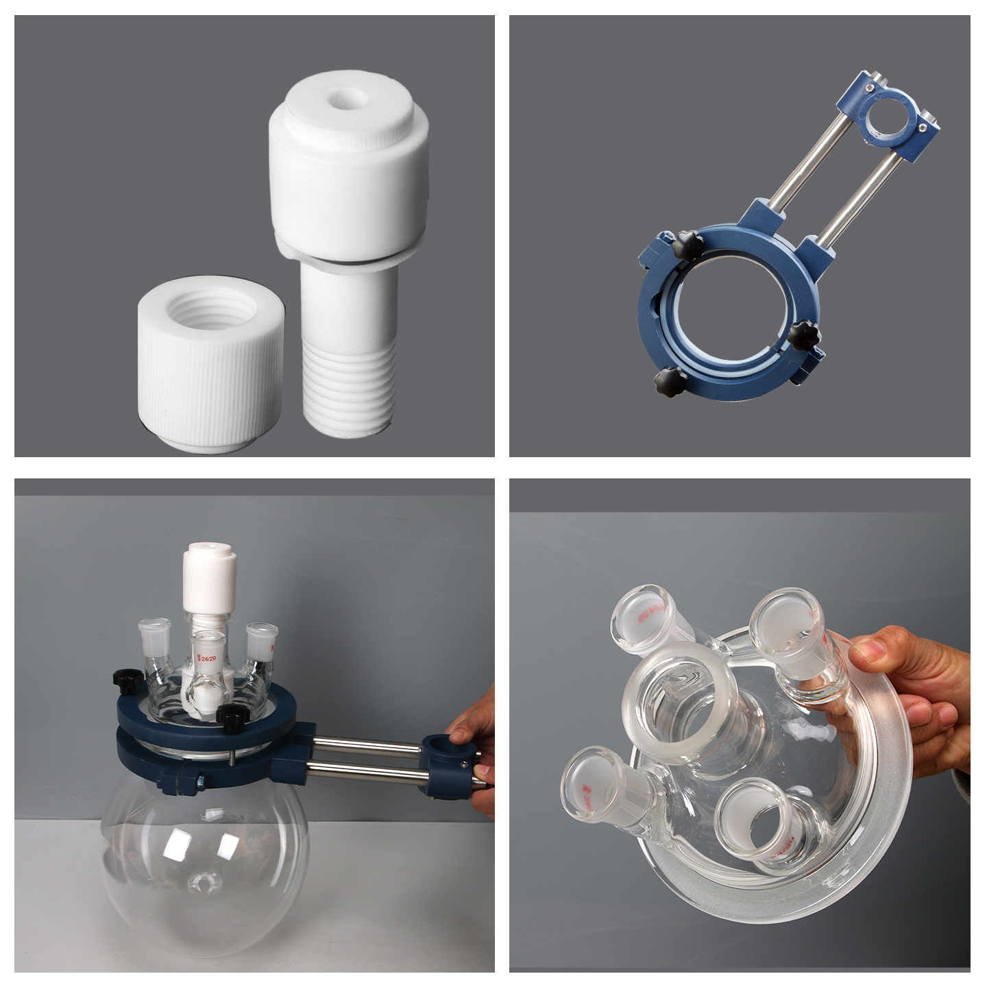 实验室反应釜配件盖子搅拌桨