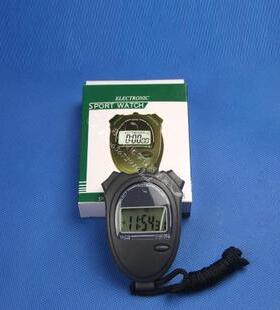 实验秒表计时器TF307大字单排2道田径专业裁判计时器运动跑步