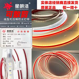 星明浩LED24v低压硅胶IP68防泡水户外车箱泳池船用照明灯条四星