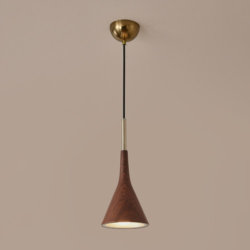 中古风餐厅吊灯单头铁艺