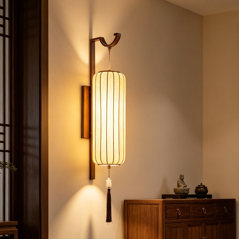 宋代美学复古壁灯客厅书房茶室民宿酒楼会所新中式设计感装饰灯具