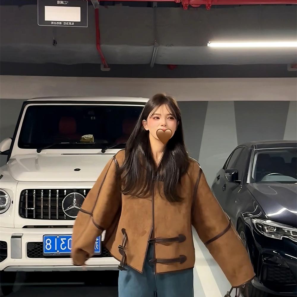 全羊毛皮草外套NNLIMITED韩版