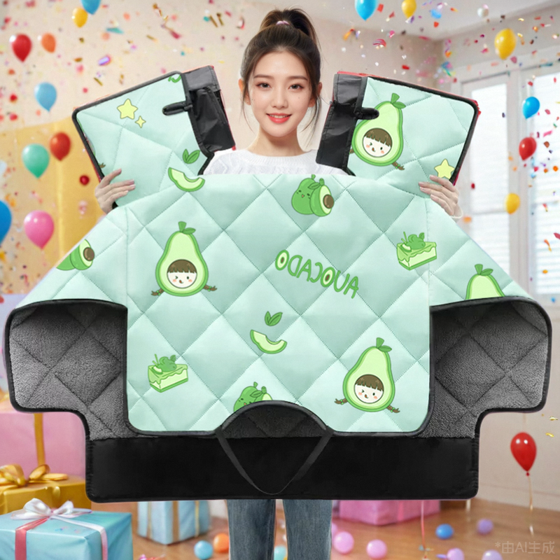 小刀N25电动车挡风被冬季