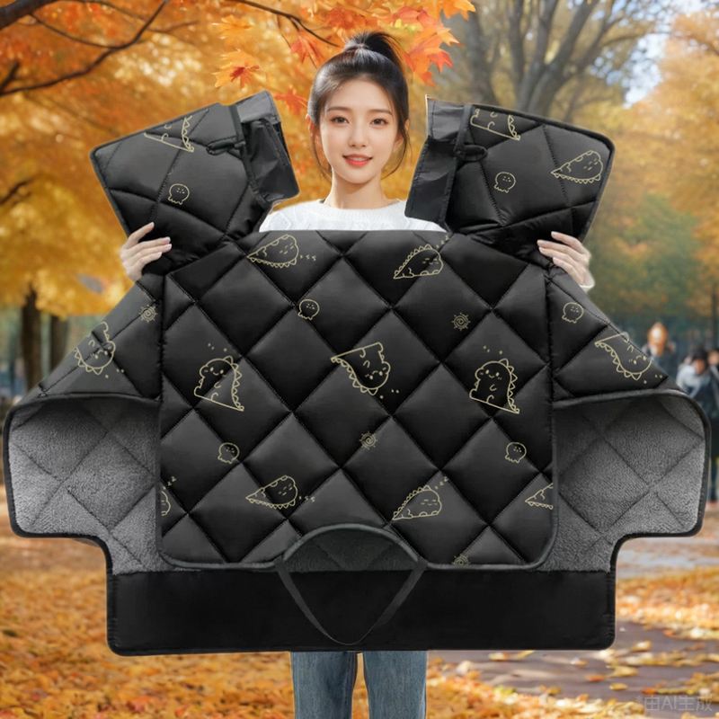 专用雅迪Q11-M/H电动车冬挡风被