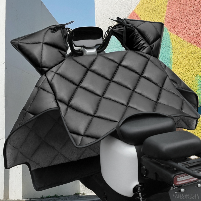 小牛F200电动车挡风被冬季加绒