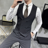 2025秋季新款男士马甲套工作服职业装少爷马夹A311-MJT9995-P130，男装背心/马甲，电商A311