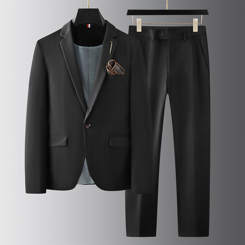 2025秋季新西装便西修身休闲商务大码工西服男士礼服LJT9823-P210，男装西服套装，电商A311