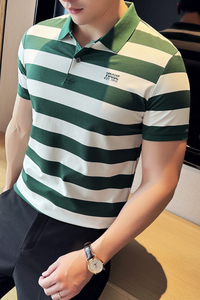 2025夏季新款polo衫商务休闲体恤时尚潮流上衣男A311-PL2530-P70图片