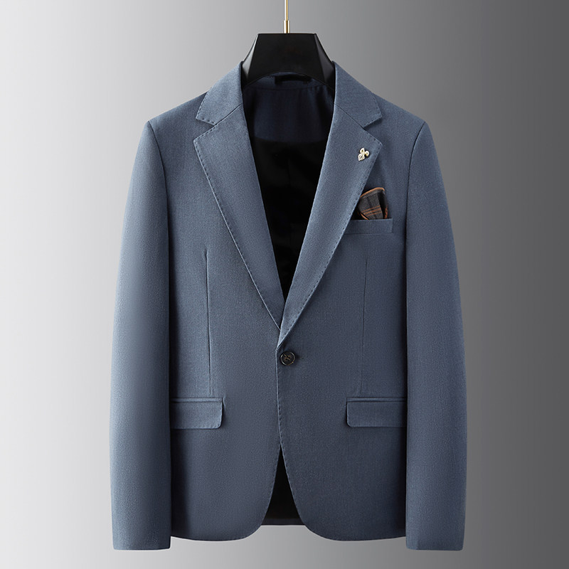 2025秋季新西装便西修身休闲商务大码工西服男士礼服DX9931-P155,男装西服套装,电商A311