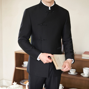 新中式男士西服套装主持司仪唐装2025秋季礼服A311-LJT810-P230图片