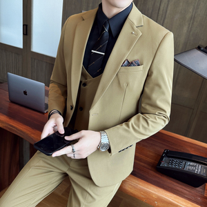 酒店景 五色主推款西服套装商务大码工西服男士SJT9981-P285图片