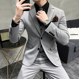 2024西装男套装商务正装韩版西装男士西服A311-SJT9889-P265，男装西服套装，电商A311