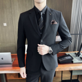 23春季西装男套装条纹商务正装西装男士西服潮A311-SJT9971-P285，男装西服套装，电商A311