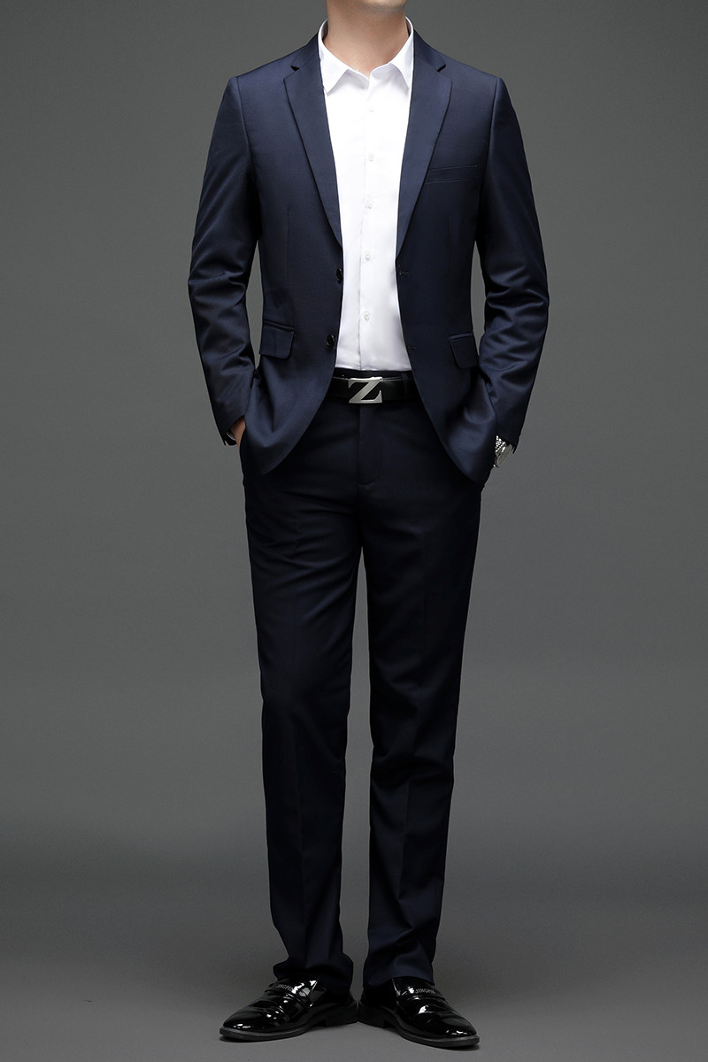 2025秋季套装修身休闲商务大码男士礼服A311-SJT502-特P185,男装西服套装,电商A311