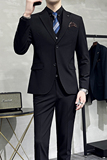 2025春季西装男套装条纹商务正装西装男士西服A311-SJT9971-P285，男装西服套装，电商A311