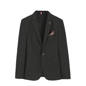 21春西服套装男士三件套韩版修身小西装新郎结婚礼服SJT9902-P285图片