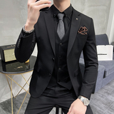 2024西装男套装商务正装韩版西装男士西服A311-SJT9889-P265，男装西服套装，电商A311