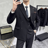 2025秋季新西装套装修身休闲商务大码工西服男士礼服SJT9982-P285，男装西服套装，电商A311